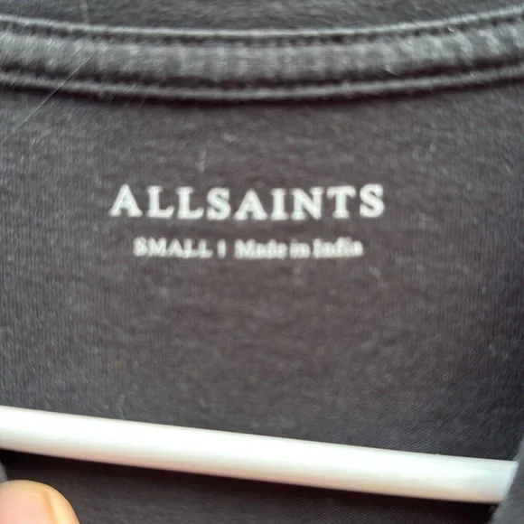 All Saints | Mens Short Sleeve Crewneck Shirt size Small - Picture 3 of 6